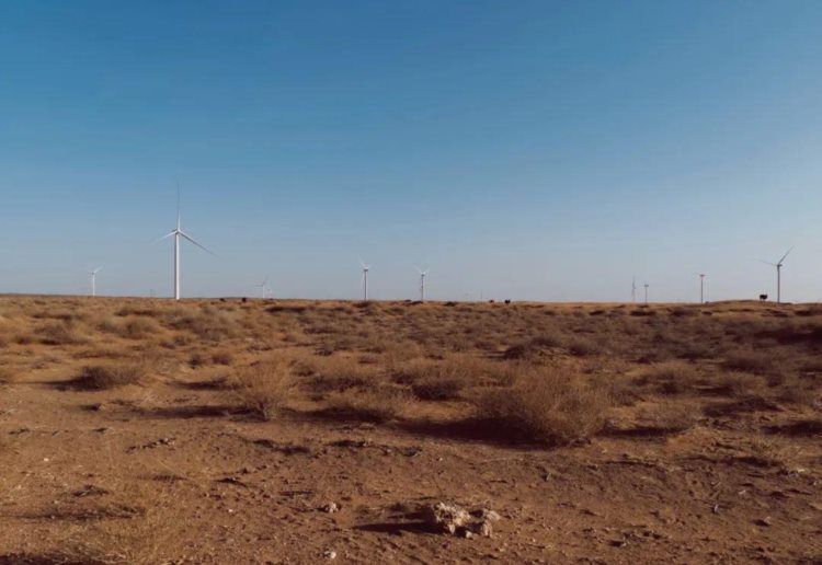化风沙为金上海电气风电布局沙漠戈壁风电项目
